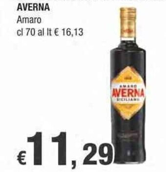 Crai Averna Amaro cl 70 offerta