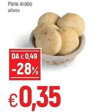 Famila Pane Arabo offerta