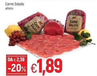 Famila Carne Salada offerta