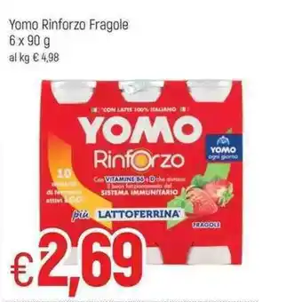 Famila Yomo Rinforzo Fragole 6x90g offerta
