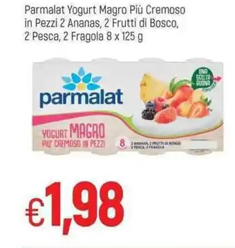Famila Parmalat Yogurt Magro Più Cremoso 8x125g offerta