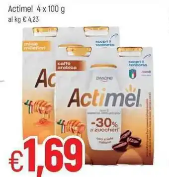 Famila Actimel 4x100g offerta
