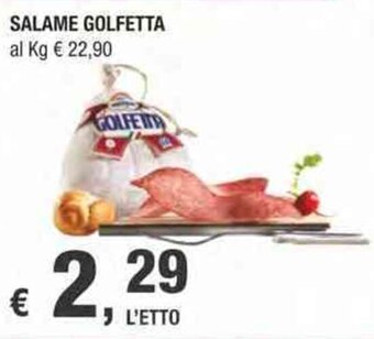 Crai Salame Golfetta offerta