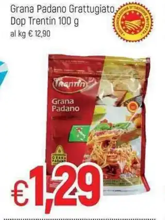 Famila Trentin Grana Padano Grattugiato Dop 100g offerta