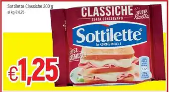 Famila Sottilette Classiche 200g offerta
