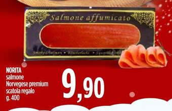 Ciro Amodio Norita Salmone Norvegese Premium scatola regalo 400 g offerta