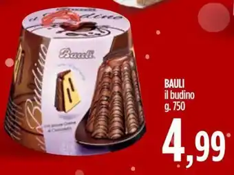 Ciro Amodio Bauli il budino 750 g offerta