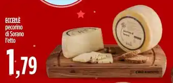 Eccellè pecorino di Sorano l'etto