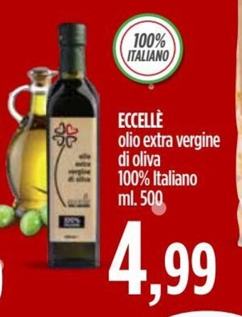 Ciro Amodio Eccellè olio extra vergine di oliva 100% Italiano 500 ml offerta