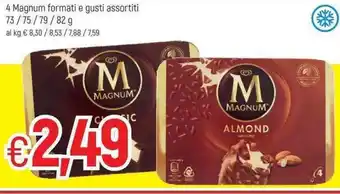 Famila 4 Magnum formati e gusto assortiti 73/75/79/82g offerta