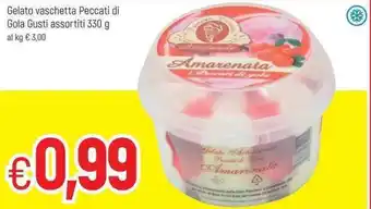Famila Gelato vaschetta Peccati di Gola Gusti assortiti 330g offerta