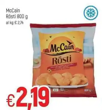 Famila McCain Rösti 800g offerta