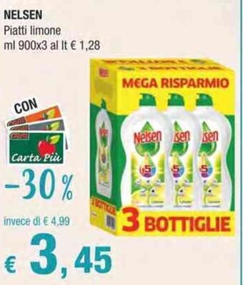Crai Nelsen Piatti limone ml 900x3 offerta