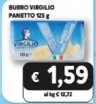 EMMEpiù Virgilio Burro Panetto 125 g offerta