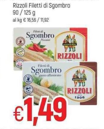 Famila Rizzoli Filetti di Sgombro 90 / 125g offerta