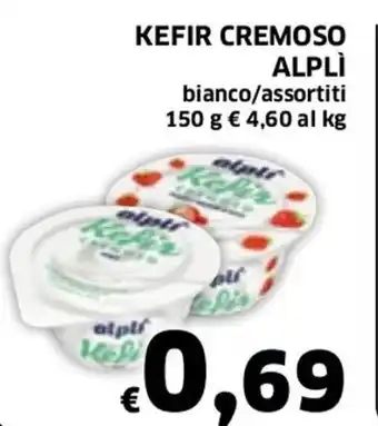 Alplì Kefir Cremoso bianco/assortiti 150 g