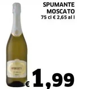 Ecu Discount Moscato Spumante 75 cl offerta