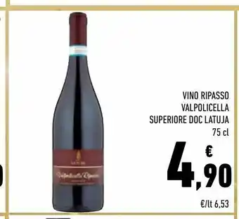 Conad Vino ripasso valpolicella superiore doc latuja offerta
