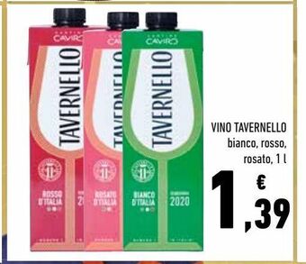 Conad Vino tavernello offerta