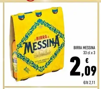 Conad Birra messina offerta