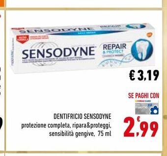 Conad Dentifricio sensodyne offerta