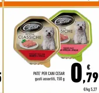 Conad Patè per cani cesar offerta