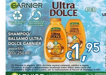 Migross Superstore Shampoo/ balsamo ultra dolce garnier offerta