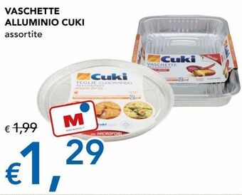 Migross Superstore Vaschette alluminio cuki offerta