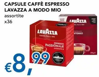 Migross Superstore Capsule caffè espresso lavazza a modo mio offerta