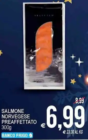 MD Discount Salmone Norvegese Preaffettato 300g offerta