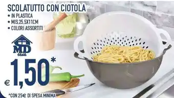 MD Discount Scolatutto con Ciotola offerta