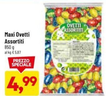 DPiù Maxi Ovetti Assortiti 850 g offerta