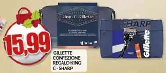 Risparmio Casa Gillette Confezione Regalo King C- Sharp offerta