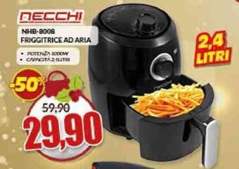 Risparmio Casa Necchi NHB-8008 Friggitrice Ad Aria offerta