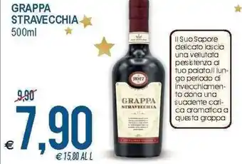 MD Discount Grappa Stravecchia 500ml offerta