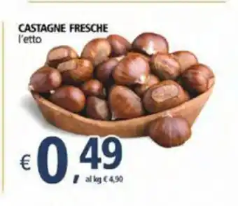 Alter Discount Castagne Fresche l'etto offerta