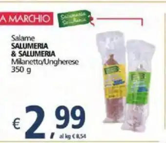 Salame Salumeria & Salumeria Milanetto / Ungherese 350 g