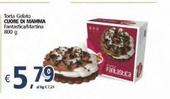 Torta Gelato Cuore Di Mamma Fantastica/Martina 800 g