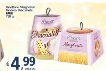Bauli Panettone Margherita/Pandoro Stracciatella 750 g