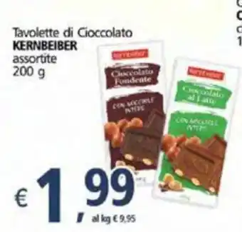 Alter Discount Kernbeiber Tavolette di Cioccolato assortite 200g offerta