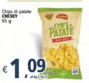 Crickey Chips di patate 65 g