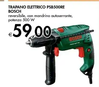 Bennet Bosch Trapano Elettrico PSB500RE offerta