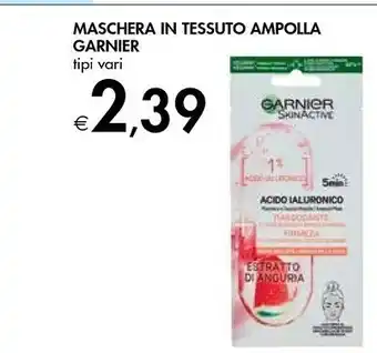 Bennet Garnier Crema viso offerta