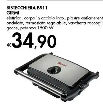Bennet Girmi Bistecchiera elettrica offerta