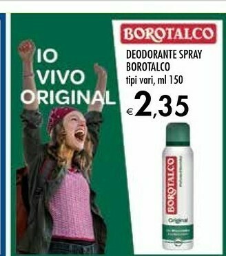 Bennet Borotalco Deodorante offerta