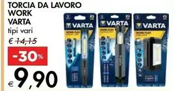 Varta Torcia Da Lavoro Work
