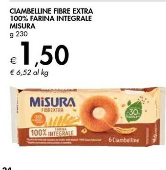 Bennet Misura Biscotti offerta