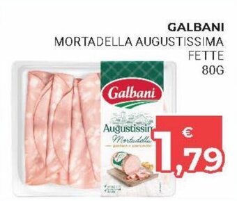 Eté Galbani Mortadella augustissima fette 80g offerta