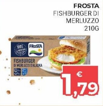 Eté Frosta Fishburger di Merluzzo 210g offerta