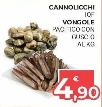 Eté Cannolicchi /Vongole offerta